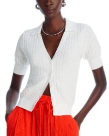 Essentiel Antwerp Knit Polo Top Bloomingdales at Bloomingdales