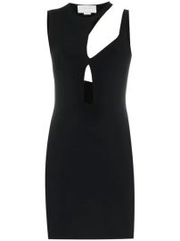 Esteban Cortazar Cut Out Mini Dress - Farfetch at Farfetch