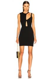 Esteban Cortazar Cutout Mini Dress in Black   FWRD at Forward