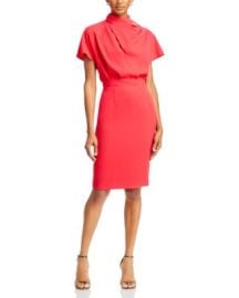 Estella Wrap Neck Dress at Bloomingdales