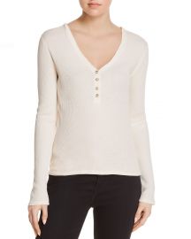 Ester Thermal Henley Top  Elizabeth and James at Bloomingdales