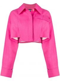 Esterel square cropped jacket at Farfetch