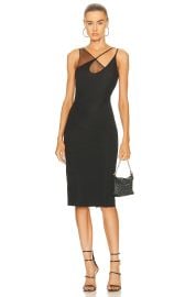 Et Ochs Kaia Mesh Overlay Midi Dress at Forward