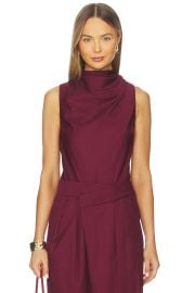 Et Ochs Monroe Bodysuit In Ox Blood at Revolve
