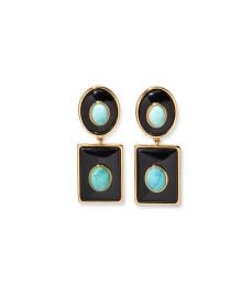 Ethereal Pool Earrings in Midnight at Lizzie Fortunato