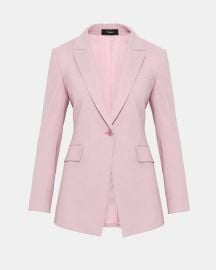 Etiennette B Blazer in Baby Pink at Theory