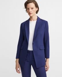 Etiennette Blazer in Sea Blue at Theory