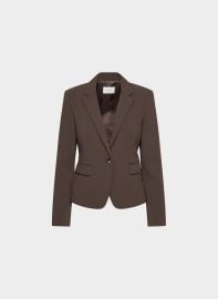 Etiquette Blazer in Rich Mocha Brown at Aritzia