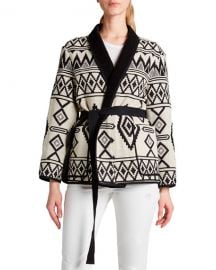 Etoile Isabel Marant Breedalia Knit Wrap Jacket at Neiman Marcus