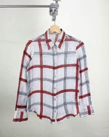 Etoile Isabel Marant Plaid Linen Shirt at Isabel Marant