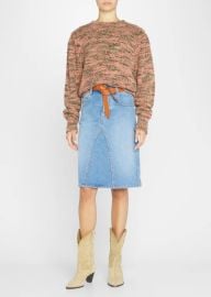 Etoile Isabel Marant Pleany Wool Crewneck Sweater - at Bergdorf Goodman