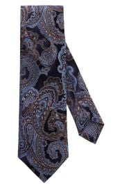 Eton Paisley Silk Classic Tie at Nordstrom