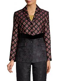 Etro - Floral Jacquard Peplum Jacket at Saks Fifth Avenue