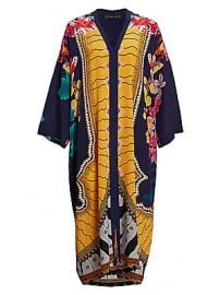 Etro - Garden of Eden Silk Caftan at Saks Fifth Avenue