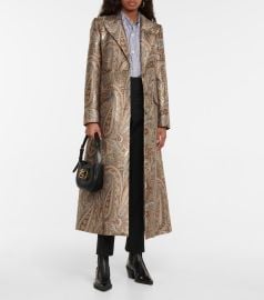 Etro - Paisley jacquard coat at Mytheresa