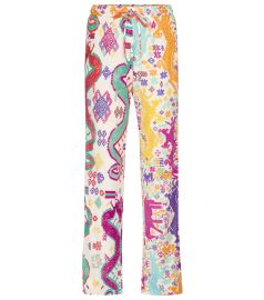 Etro - Printed wide-leg pants at Mytheresa