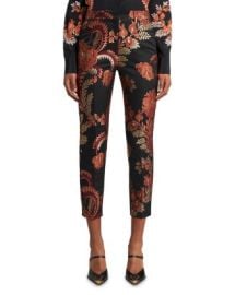 Etro Cropped Jacquard Pants Bloomingdales at Bloomingdales