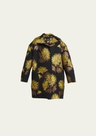 Etro Dahlia Floral Oversized Evening Coat - at Bergdorf Goodman