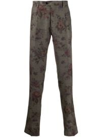 Etro Floral Print Chinos  - Farfetch at Farfetch