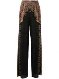 Etro Floral Print Palazzo Trousers - Farfetch at Farfetch