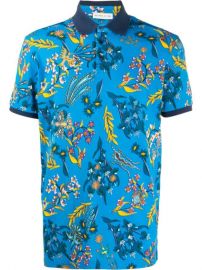 Etro Floral Print Polo Shirt - Farfetch at Farfetch