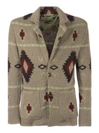 Etro Geometric Printed Blazer ndash at Cettire