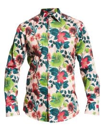 Etro Menx27s Tropical Floral Sport Shirt at Neiman Marcus