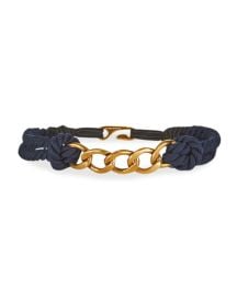 Etro Nautical Rope  Chain Belt - at Bergdorf Goodman