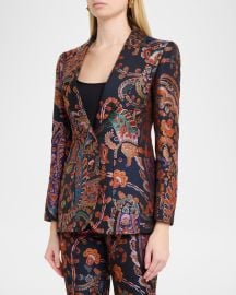 Etro Paisley Silk Brocade Jacket at Neiman Marcus