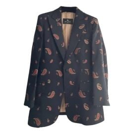 Etro Printed Wool Blazer at Vestiaire Collective