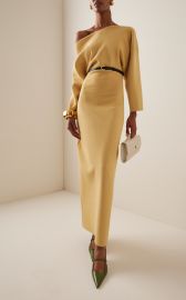 Etta Off-The-Shoulder Knit Maxi Dress By Altuzarra at Moda Operandi