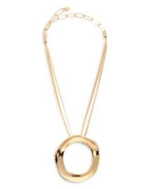 Ettika Open Circle Statement Pendant Necklace 11quot-16quot Bloomingdale39s at Bloomingdales