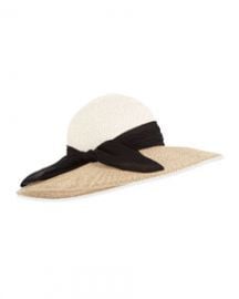 Eugenia Kim Honey Two-Tone Hat CreamSand at Neiman Marcus