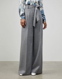 Euphoric Melange Tillary Wide Leg Pants by Lafayette 148 at Lafayette 148