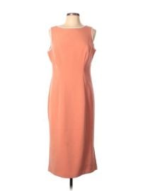 Eva Mendes Collection at New York Company Peach Sheath Dress at New York & Co