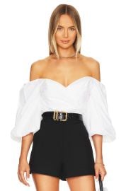 Eva Poplin Top at Revolve