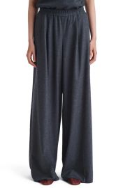 Eva Stretch Wool Wide Leg Pants at Nordstrom