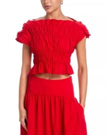 Evalina Cropped Top & Blythe Tiered Skirt at Bloomingdales