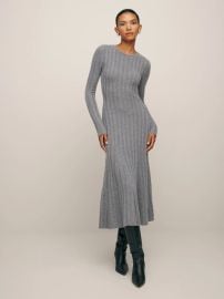 Evan Cashmere Sweater Dress - Sustainable Sweaters Reformation at Reformation