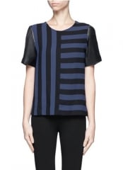 Eveil Striped Top by Sandro at Lane Crawford