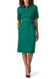 Evergreen Utility Dress by Derek Lam Collective for 55 at Rent the Runway