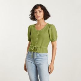 Everlane The Puff Sleeve Sweater Top at Everlane