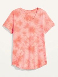 EveryWear Print T-shirt in coral tie dye by Old Navy at Old Navy