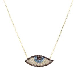 Evil Eye Pav Necklace   at Ragen