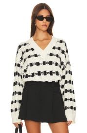 Evran Check Sweater at Revolve