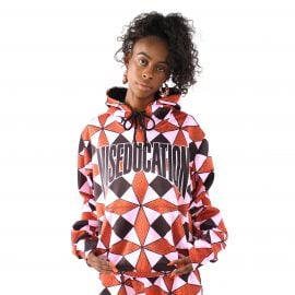 Ex Factor Diamond Print Hoodie by Melody Ehsani at Melody Ehsani