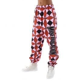 Ex Factor Diamond Print Sweatpants by Melody Ehsani at Melody Ehsani