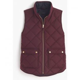 Excursion Quilted Down Vest cabernet at J. Crew