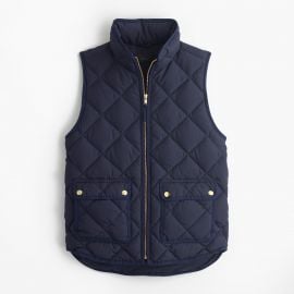 Excursion quilted down vest in Navy at J. Crew