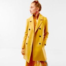 Express Jackets amp Coats Express Yellow Trench Coat Wool Jacket Poshmark at Poshmark